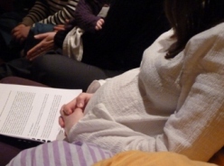 Prparer un projet de naissance crit permet 
d'entamer un dialogue de qualit avec l'quipe mdicale - @ Association Csarine